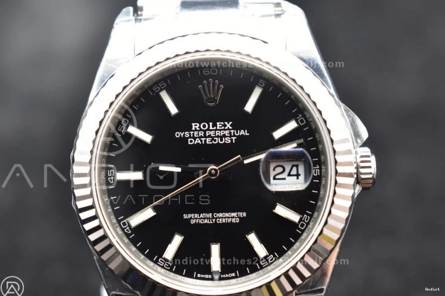 VSF VS3235 1:1 Best 41 Oyster 126334 Bracelet Black 904L Dial DateJust SS Edition on 0211